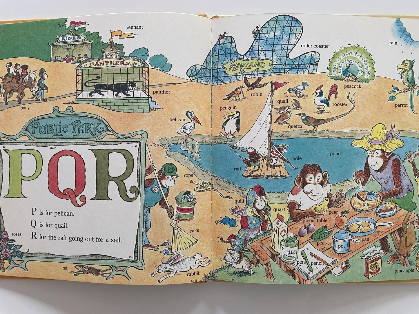 The Monkeys' ABC Word Book
