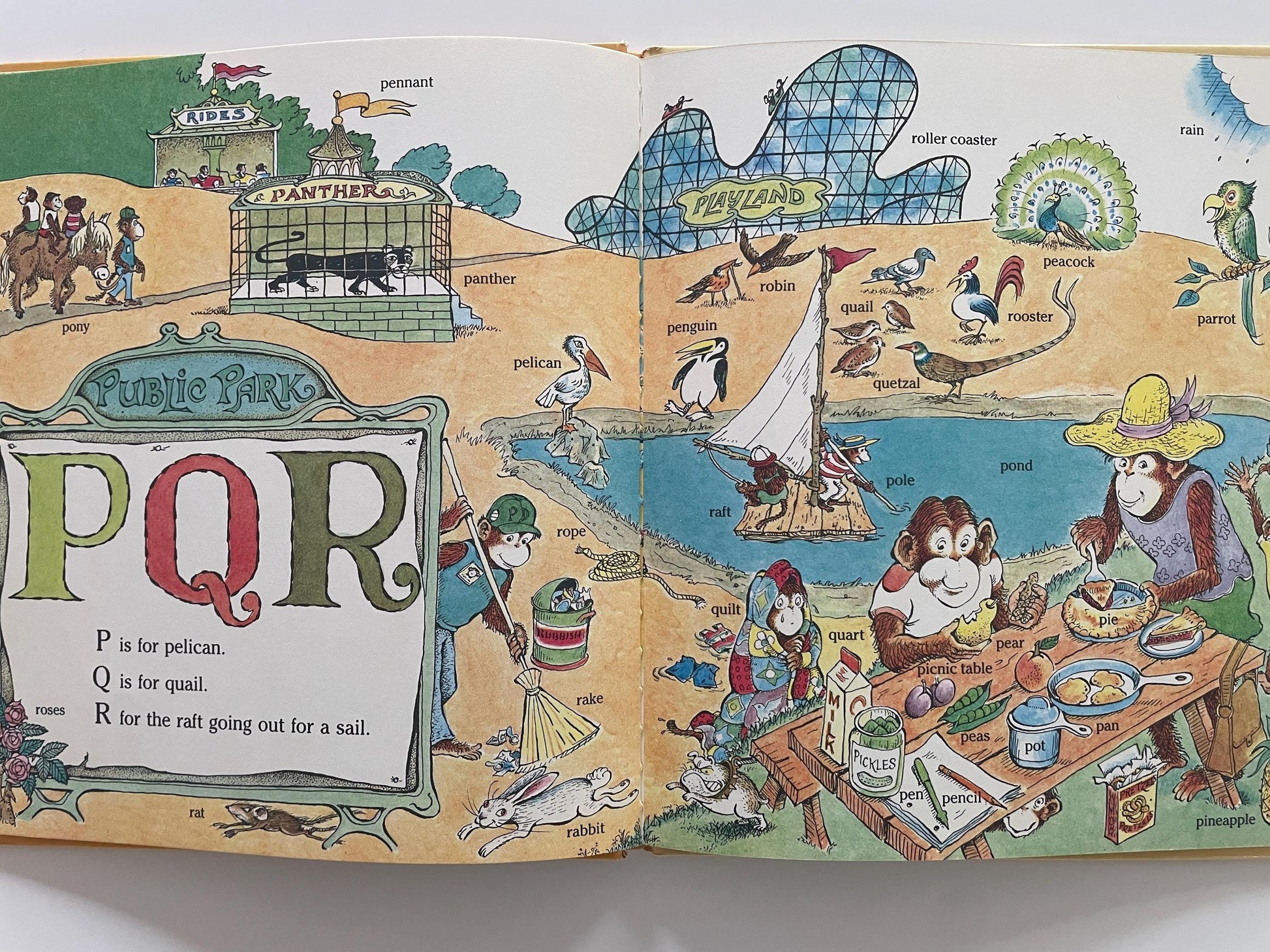 The Monkeys' ABC Word Book