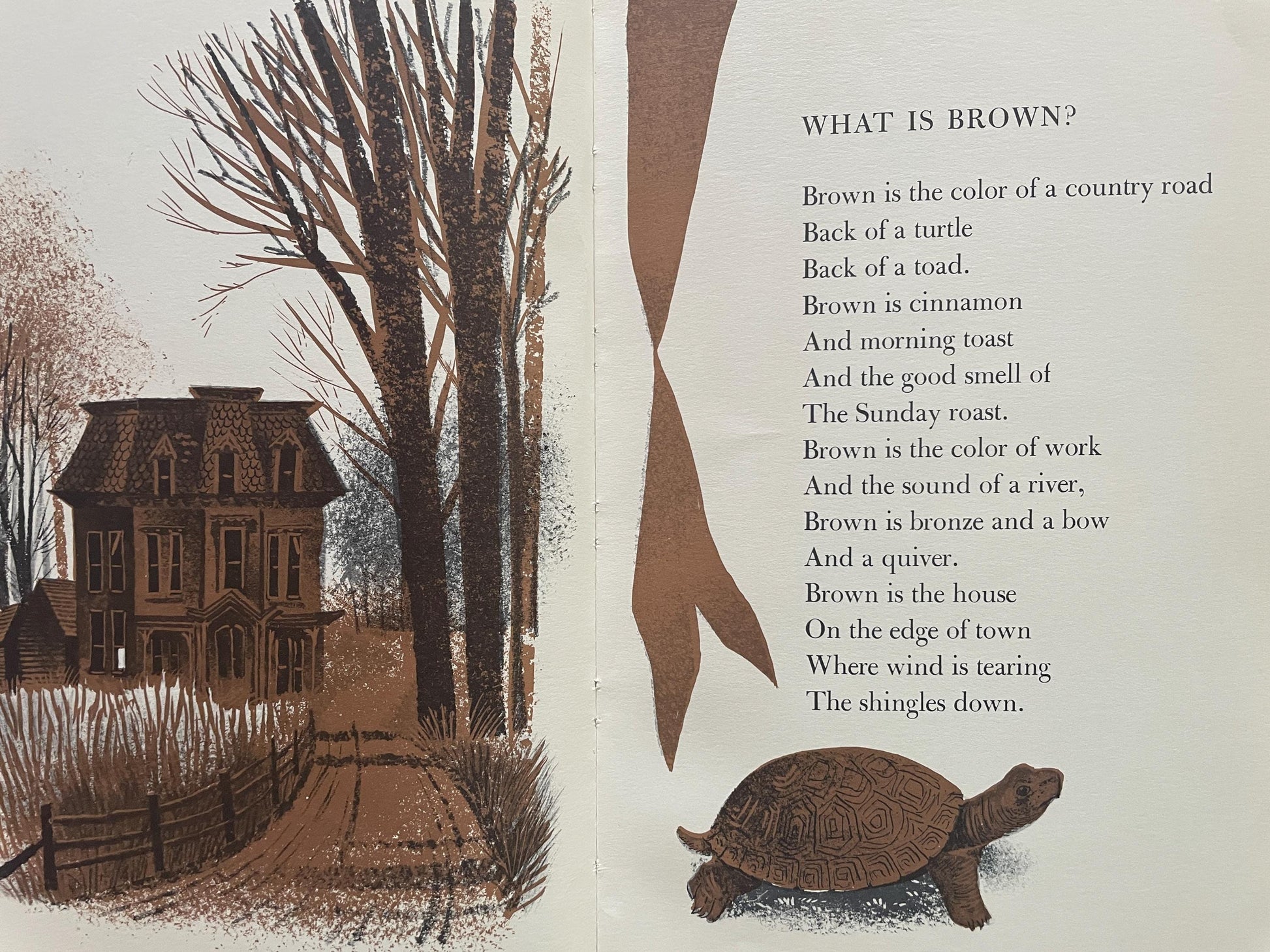 Hailstones and Halibut Bones: Adventures in Color by Mary O'Neill, illustrated by Leonard Weisgard