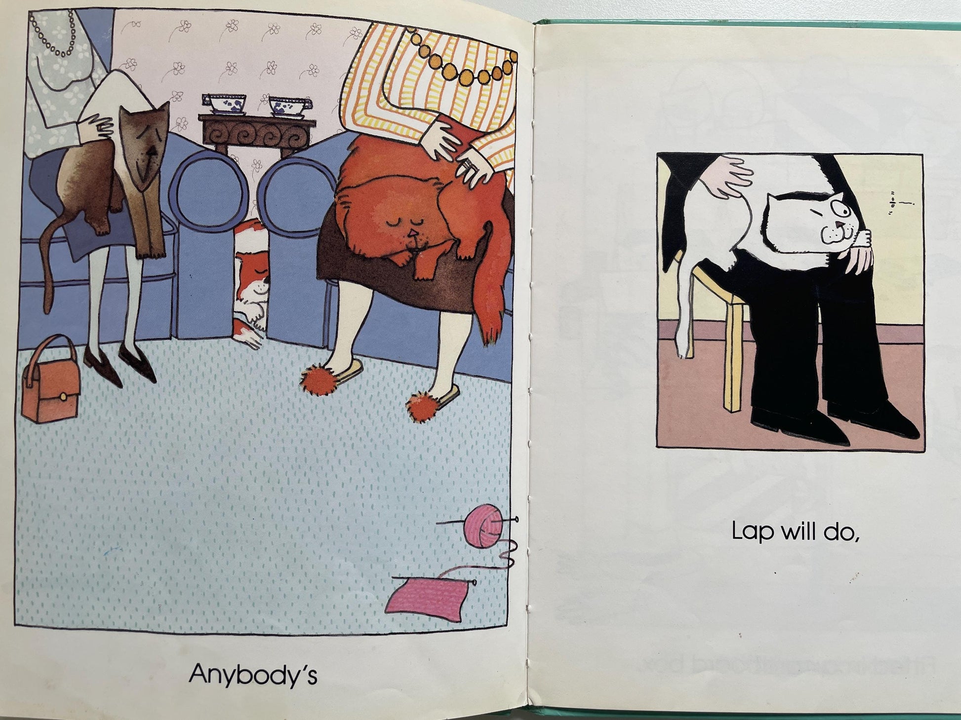 Cats Sleep Anywhere by Eleanor Farjeon, illustrated by Mary Price Jenkins