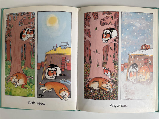 Cats Sleep Anywhere by Eleanor Farjeon, illustrated by Mary Price Jenkins
