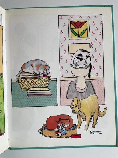 Cats Sleep Anywhere by Eleanor Farjeon, illustrated by Mary Price Jenkins