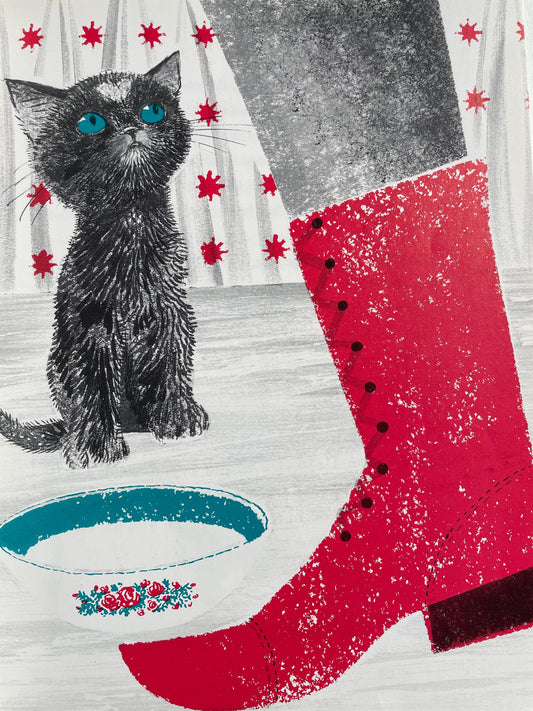 The Valentine Cat by Clyde Robert Bulla, illustrated by Leonard Weisgard