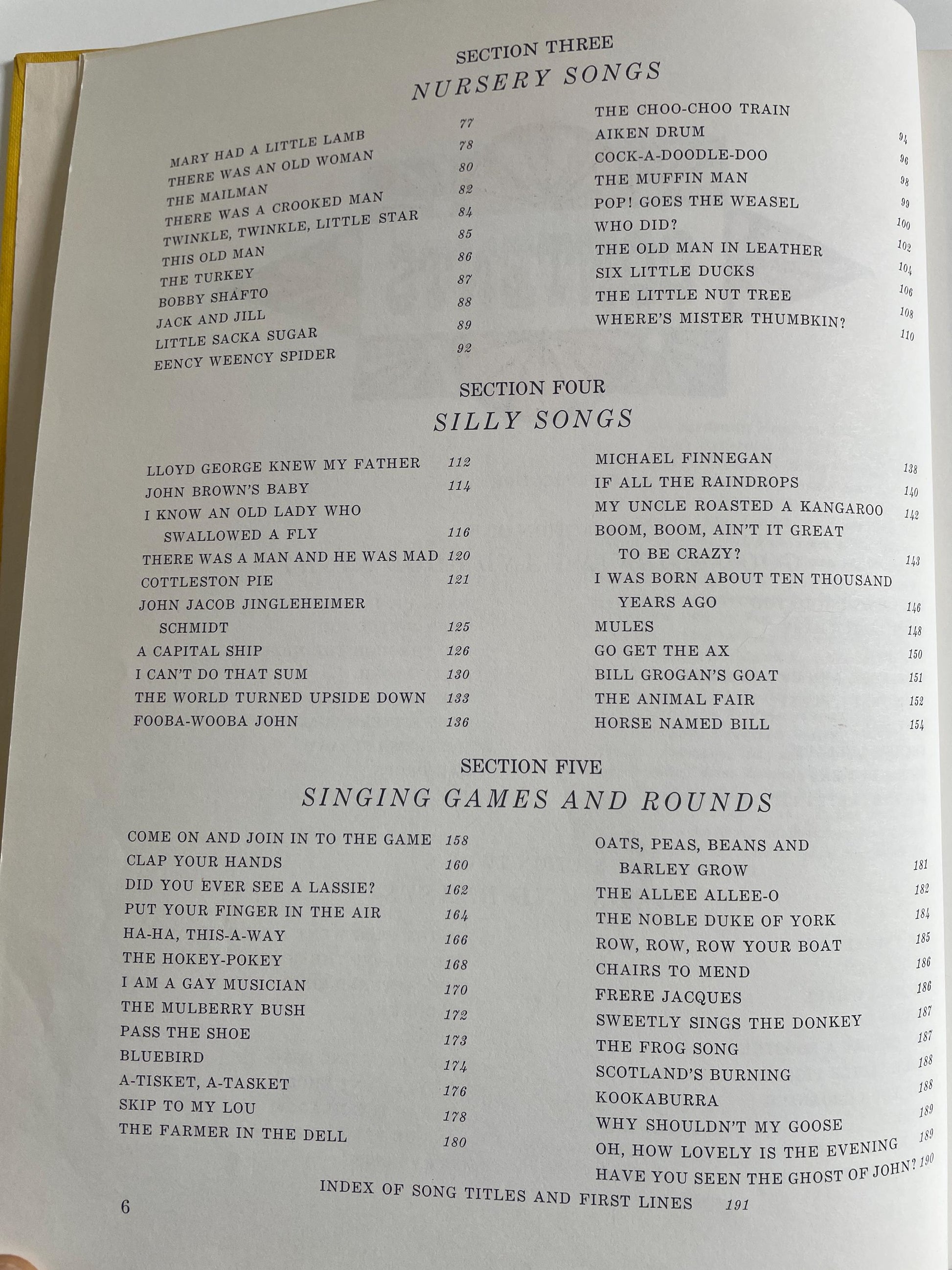 The Fireside Book of Children's Songs by Marie Winn & Allan Miller, illustrated by John Alcorn