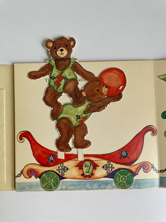 The Moving-Action Teddies Circus Train by Leslie McGuire