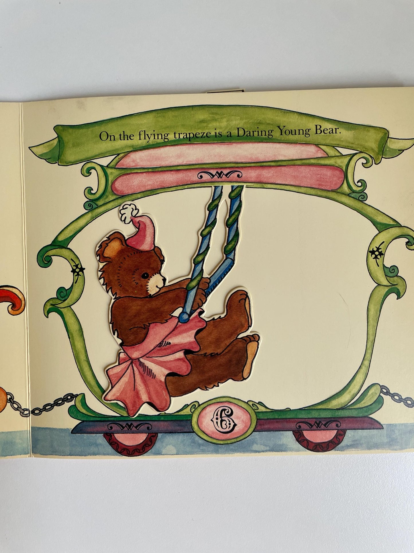 The Moving-Action Teddies Circus Train by Leslie McGuire