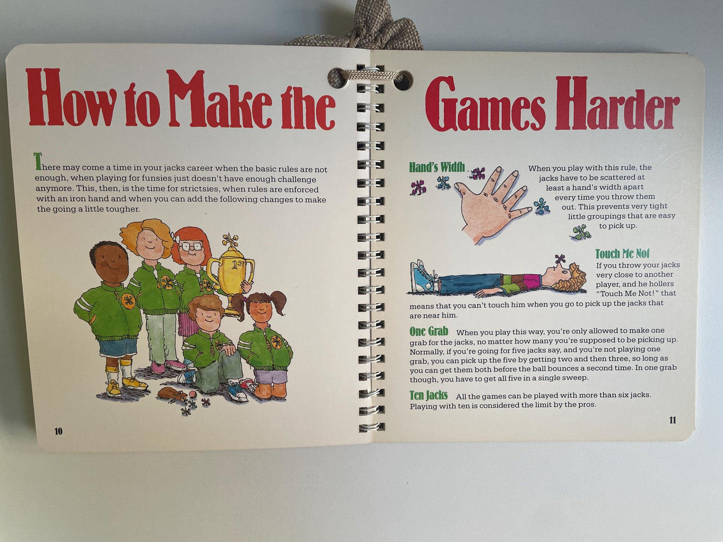 The Klutz Book of Jacks (including the ball & jacks)