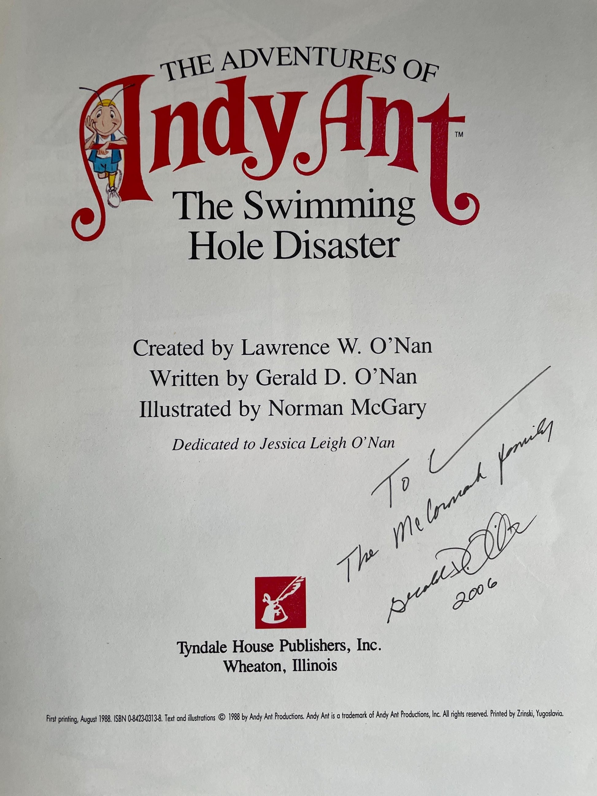 The Adventures of Andy Ant: The Swimming Hole Disaster