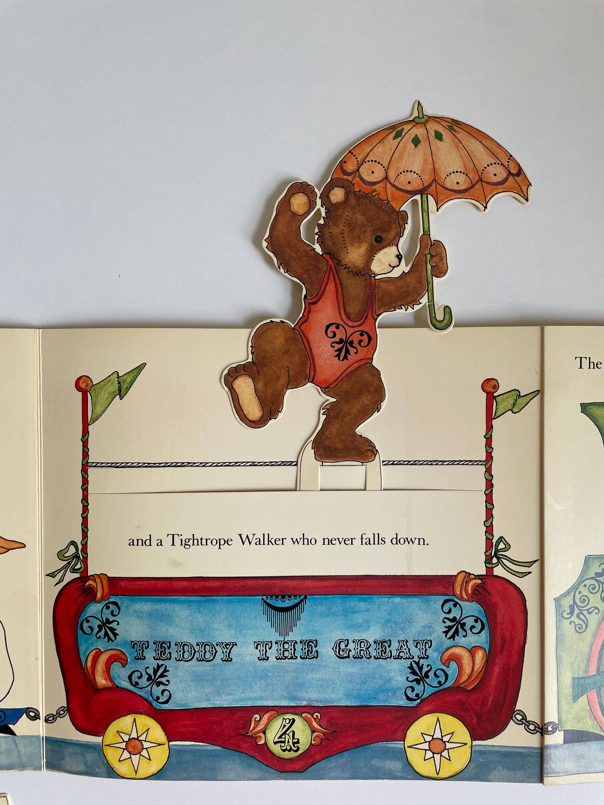 The Moving-Action Teddies Circus Train by Leslie McGuire