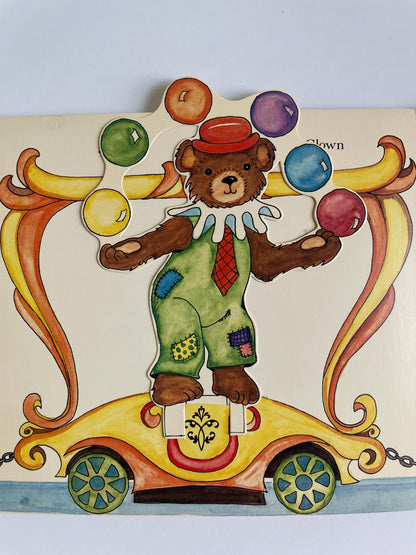 The Moving-Action Teddies Circus Train by Leslie McGuire