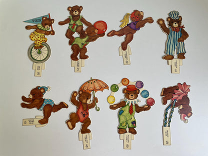 The Moving-Action Teddies Circus Train by Leslie McGuire