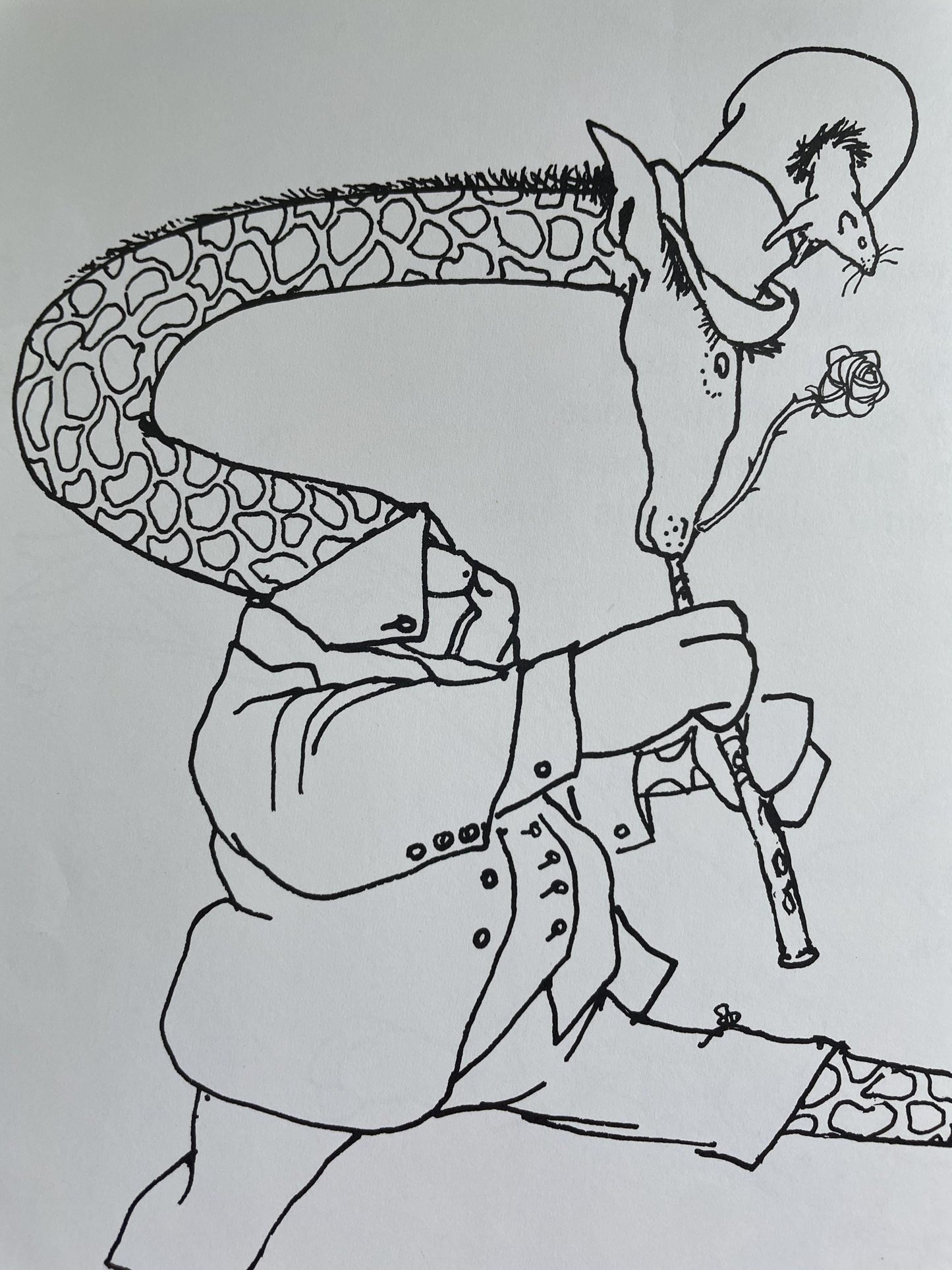 A Giraffe and a Half by Shel Silverstein